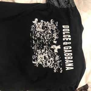 authentic vintage DOLCE&GABBANA black t-shirt